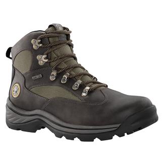 Men's Timberland Chocorua Trail Waterproof Boots Brown / Green