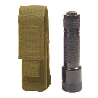Elite Survival Systems MOLLE Flashlight Pouch Coyote Tan