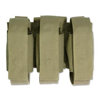 Elite Survival Systems MOLLE Triple Grenade Pouch Coyote Tan