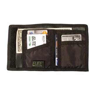 Elite Survival Systems Tri-Fold Wallet Black
