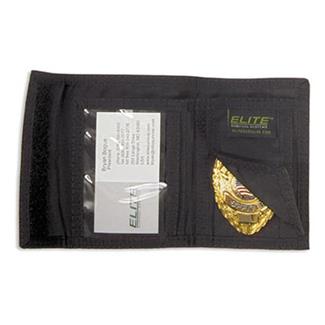 Elite Survival Systems Badge Holder Wallet Black