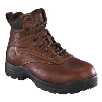 Men's Rockport Works 6" More Energy Work Composite Toe Waterproof Boots Deer Tan