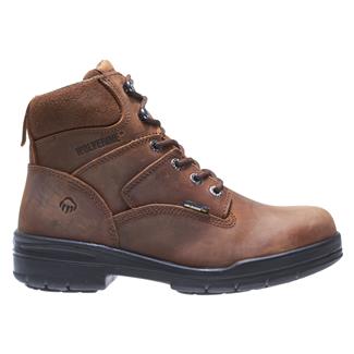 Men's Wolverine 6" Leather Durashocks Work Boots Canyon