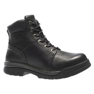 Men's Wolverine 6" Marquette Steel Toe Boots Black