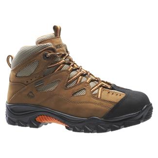 Men's Wolverine Durant Hiker Steel Toe Waterproof Boots Light Brown / Orange