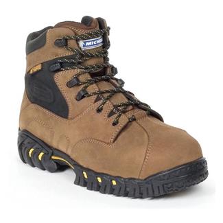 Men's Michelin 6" Pilot Exalto Steel Toe Boots Tan