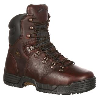 Men's Rocky 8" Mobilite Steel Toe Boots Deer Soggy