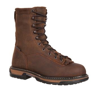 Men's Rocky 8" IronClad Steel Toe Waterproof Boots Copper