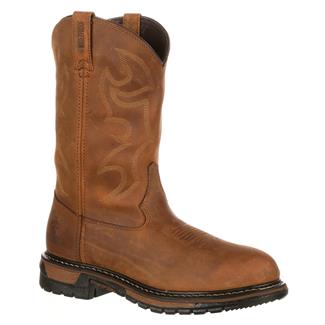 Rocky Mens Work Boots Trail Crazy Horse Leather Rocky Mens Work Boots Trail Crazy Horse Leather