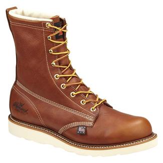 Men's Thorogood 8" American Heritage Wedge Steel Toe Leather Boots Tobacco