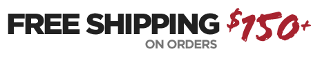 Free shipping on orders $150+