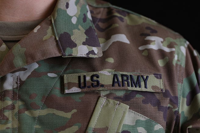 U.S. Army Name Tape Uniform Patch OCP MULTICAM - Centex Tactical Gear