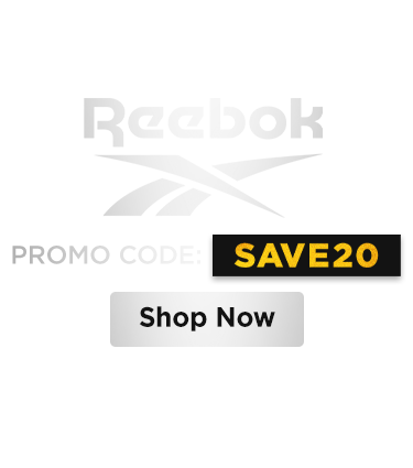 Reebok. Use code SAVE20