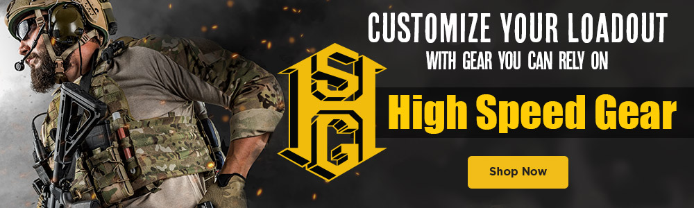 Customize your loadout with gear you can rely on. High speed gear. Shop Now.