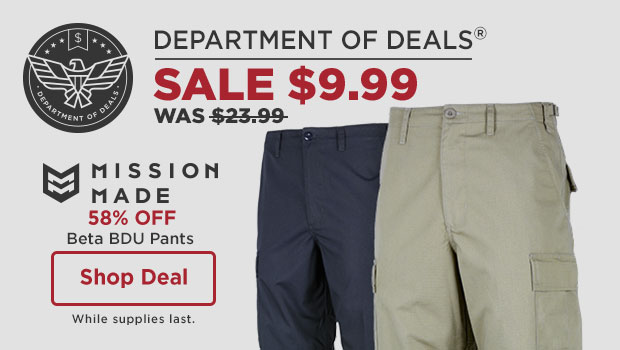 Mission Made Beta BDU Pants. Shop Deal.