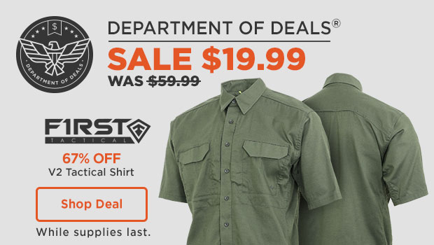 67% off First Tactical V2 Tactical Shirt. Shop Now