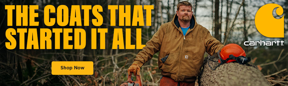 Carhartt. The coats that started it all. Shop now.