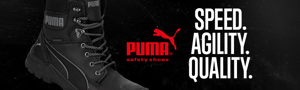 Speed. Agility. Quality. Puma Safety. Shop Now