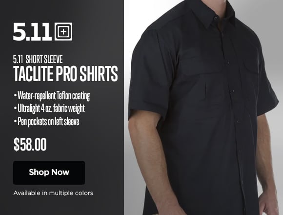 5.11 Short Sleeve Taclite Pro Shirts. Shop Now