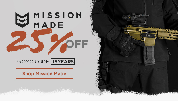 Up to 25% Off Mission Made. Promo Code 19Years. Shop Sale.