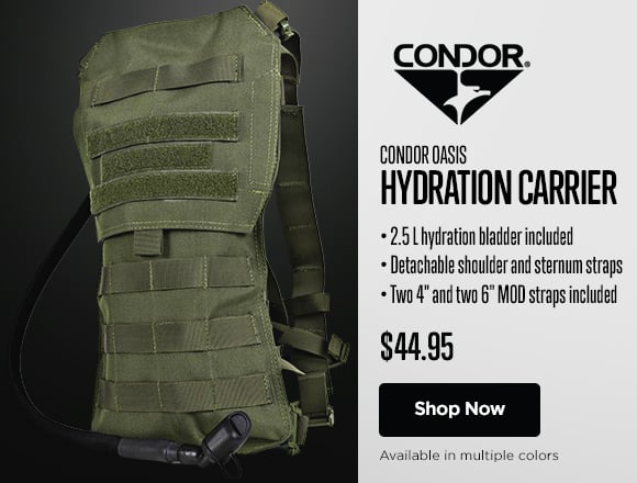 Condor Oasis Hydration Carrier. Shop Now