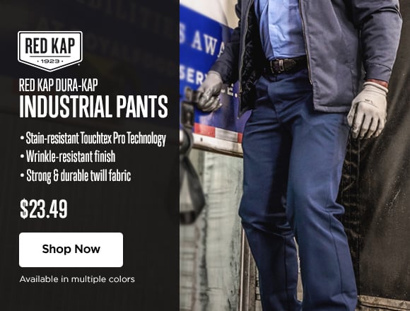 Red Kap Dura-Kap Industrial Pants. Shop Now