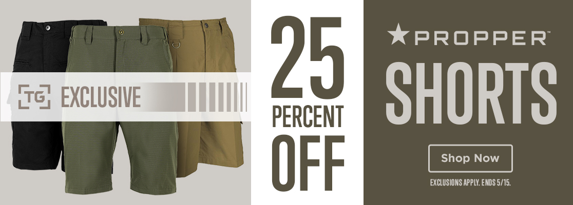 25% OFF PROPPER SHORTS