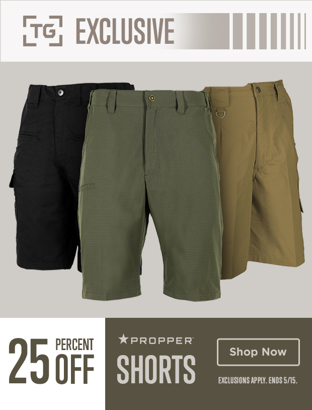 25% OFF PROPPER SHORTS