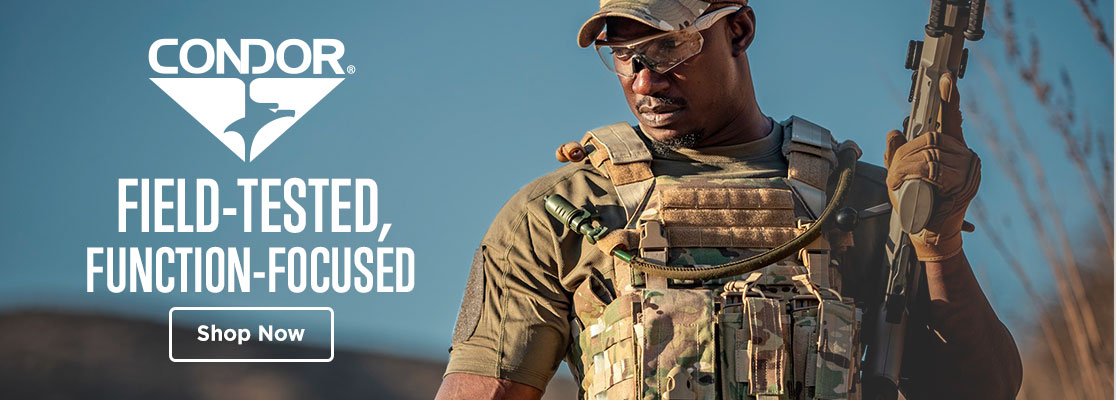 Field Tested. Function Focused. Shop Condor.