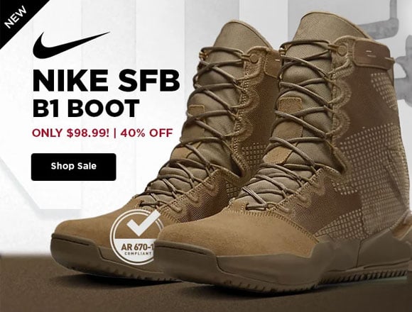 New: The lightest Nike Boot Ever Made. Features OCP Authorized, Nike Air Heel Cushioning and Rubber outsole with rock shield. Shop Now.