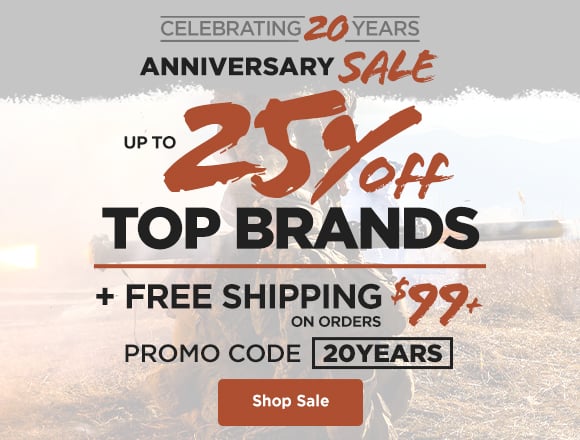 Anniversary Sale. Up to 25% Off Top Brands + Free Shipping over $99. Shop sale