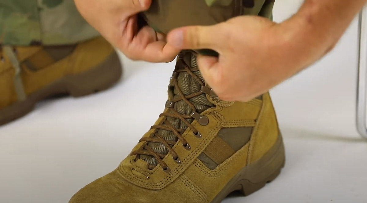 Blousing Boots Army 9 How to Blouse Your Military Boots Tactical Experts