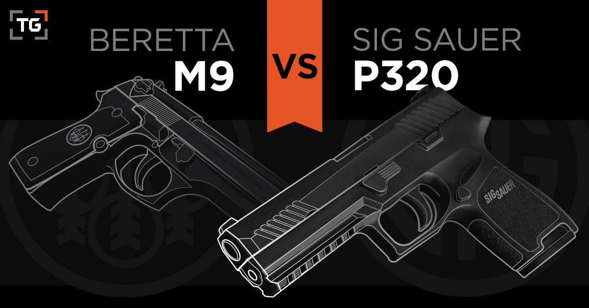 Sig Sauer P320 (M17) vs Beretta M9