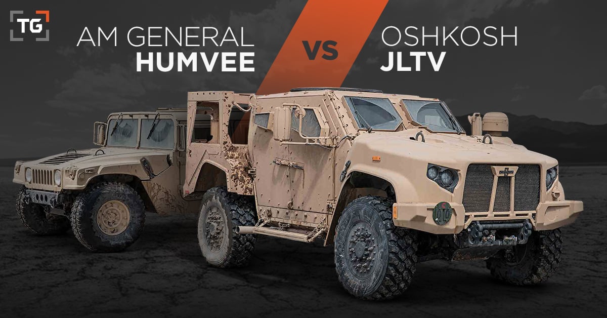 Oshkosh JLTV vs AM General Humvee | Tactical Gear Superstore ...