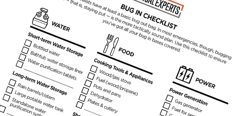 Bug In Checklist: The Essential Guide to Bugging In