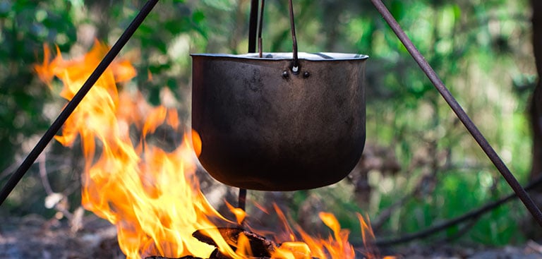 Episode 29 Techniques for Cooking over an open fire