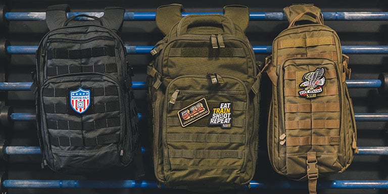 5.11 Bag & Backpack Size Chart