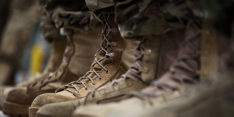 Army field outlet boots