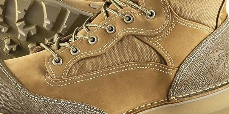 Lacing boots store usmc