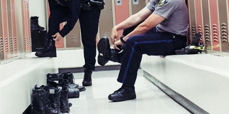 Police sale officer footwear