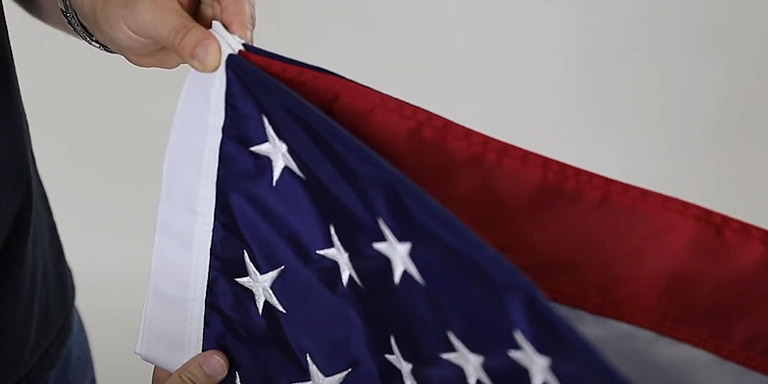 fold american flag step step