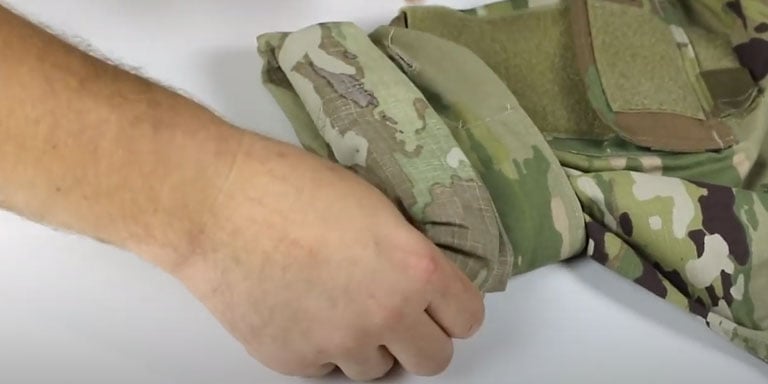 How To Roll Your OCP Uniform Sleeves (Camo Out)