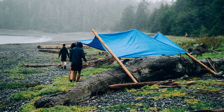 Finding or Building Shelter