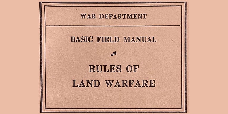 Codes of Conduct in War?