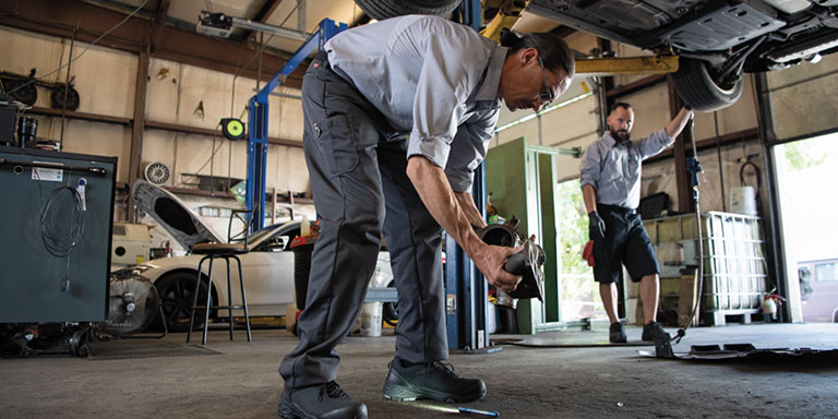 Men Working Pants Multi-Pockets Wear-Resistant Worker Mechanic