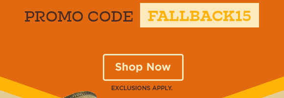 15% Off PROMO CODE FALLBACK15