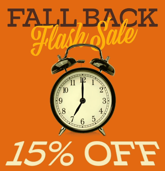 15% Off PROMO CODE FALLBACK15