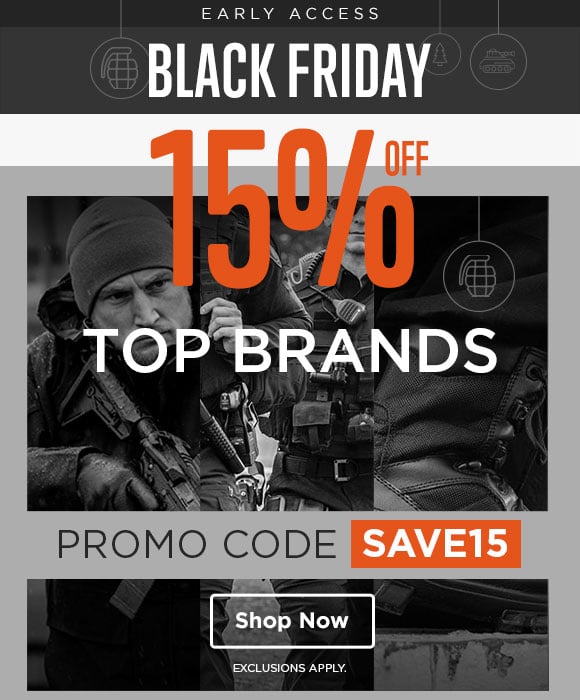 Black Friday: Early Access PROMO CODE SAVE15