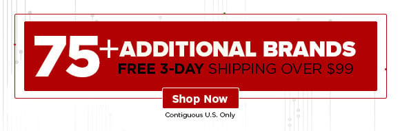 75+ Additional Brands + Free 3-Day Shipping on order $99 - Shop Now  ADDITIONAL BRANDS B Contiguous U.s. Only 