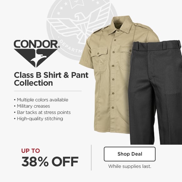 Condor Class B Shirt & Pant Collection
